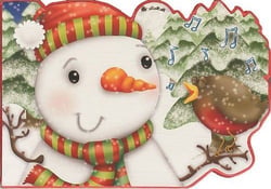 Mini noël - bonhomme de neige