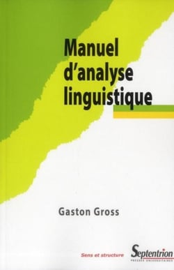 Manuel d'analyse linguistique