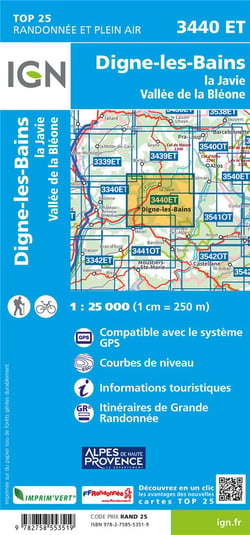 Digne-les-bains. la javie-3440ET