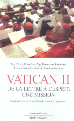 Vatican ii de l esprit a la lettre