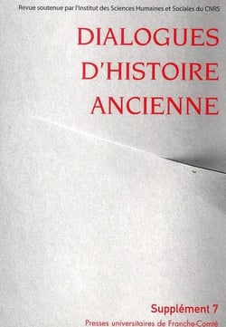 Dialogues d'histoire ancienne n.2012/7 : L'histoire de l'alimentation dans l'Antiquité. Bilan historiographique