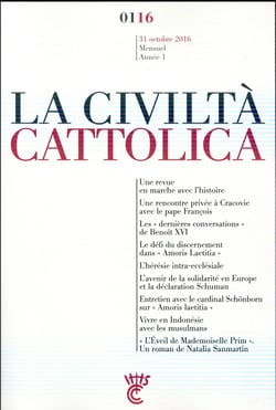 La civiltà cattolica octobre