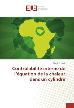 Controlabilite interne de l'equation de la chaleur dans un cylindre