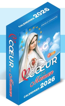 Coeur de Marie : Calendrier à détacher 2026