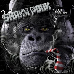 The black pixel ape