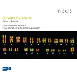 Rhim : schrift-um-schrift - Bartok : sponate pour deux pianos et percussions