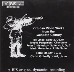 Virtuoso violin 20th century