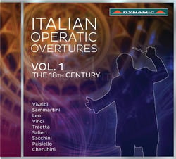 Ouvertures d'operas italiens - /vol.1. le 18eme siecle