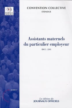 Assistants maternels du particulier employeur - brochure 3317, idcc 2395