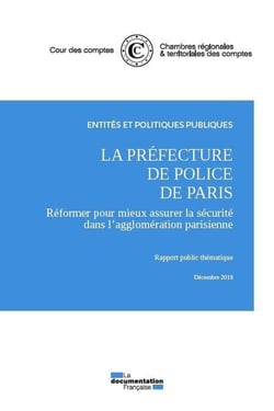 La prefecture de police de Paris - décembre 2019