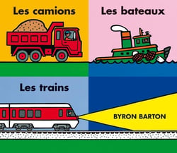 Coffret : Les camions - Les bateaux - Les trains