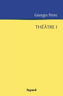 Théâtre Tome 1