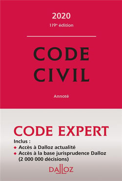 Code civil (édition 2020)