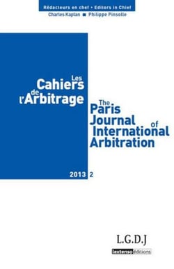 Les cahiers de l'arbitrage n.2 : index