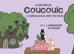 Les histoires de coucouic : le corbeau qui ne savait pas voler