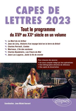 Capes de lettres 2023 : tout le programme en un volume
