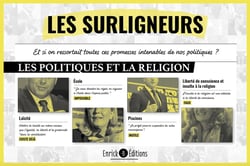 Les surligneurs : les politiques et la religion