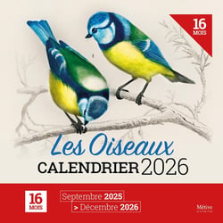 Les Oiseaux : Calendrier (édition 2026)
