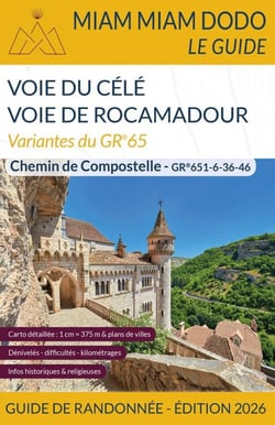 Voie du Célé, Voie de Rocamadour : Variantes du GR®65 (édition 2026)