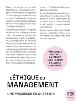 L'éthique du management : Une promesse en question