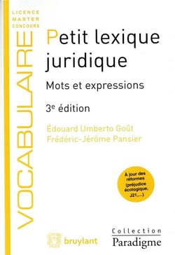 PETIT LEXIQUE JURIDIQUE