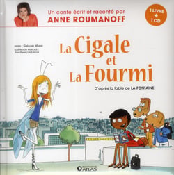 Marie-chantal la cigale et eugénie la fourmi - d'après la fable de la fontaine