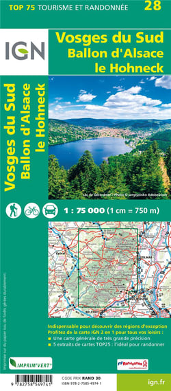 Top75028 Vosges Du Sud/Ballon D'Alsace/Le Hohneck