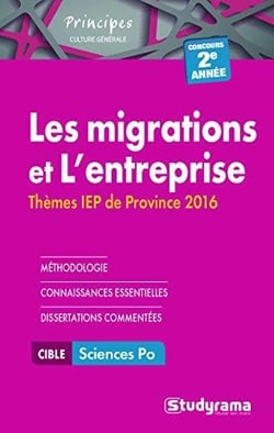 Les migrations et l'entreprise - thèmes IEP de province 2016 2e année