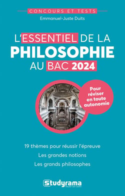 Concours et tests : Concours études supérieures : L'essentiel de la philosophie au bac 2024