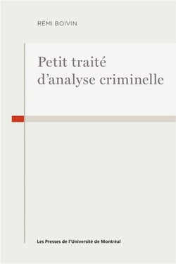 Petit traite d'analyse criminelle