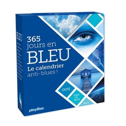 365 jours en bleu : Le calendrier anti-blues !