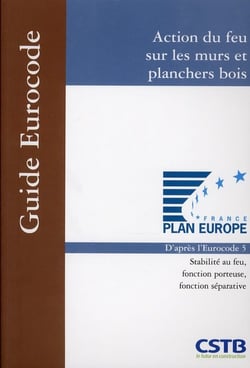 Action du feu sur les murs et planchers bois - d'aprés l'eurocode 5 - stabilité au feu, fonction porteuse, fonction séparative