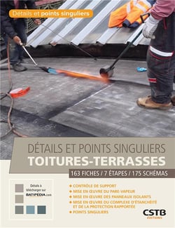 Détails et points singuliers toitures-terrasses - 163 fiches, 7 étapes, 175 schémas (édition 2017)
