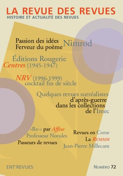 La revue des revues n.72 : Histoire et actualité des revues