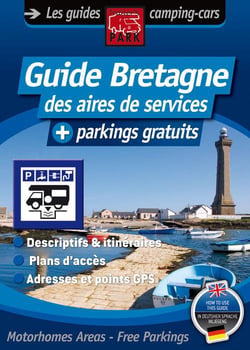 Bretagne - guide des aires de services + parkings gratuits