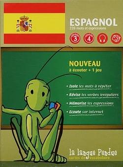 Cartes de vocabulaire espagnol-français : niveau 3 & 4 - 220 mots & expressions