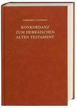 Konkordanz zum hebraischen alten testament