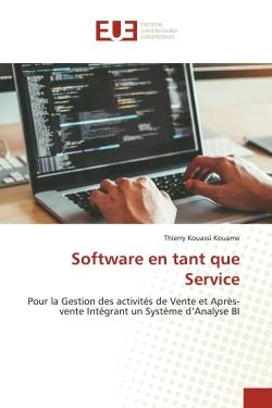 Software en tant que Service : Pour la Gestion des activités de Vente et Après-vente Intégrant un Système d'Analyse BI