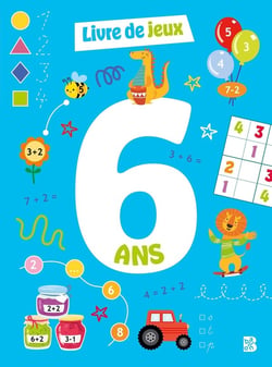 Livre de jeux 6 ans