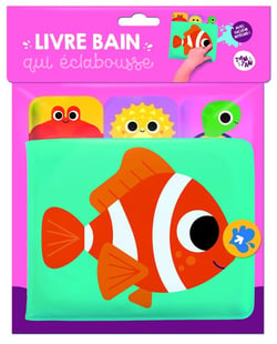 Livre bain qui éclabousse : Poisson