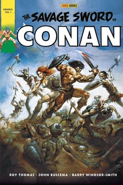 The Savage Sword of Conan : The Original Comics Omnibus T01