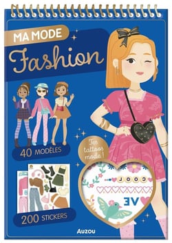 Ma mode fashion : 40 modèles, 200 stickers, des tattoos !