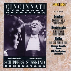 Mahler: Das Lied von der Erde - Mendelssohn: A Midsummer Night's Dream, Op. 61 - Schubert: Symphony