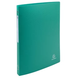 Classeur 4 anneaux Exacompta 15mm - A4 - Vert foncé