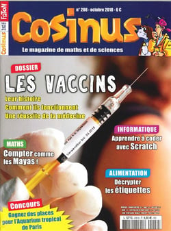 Cosinus N°208 Les vaccins - octobre 2018