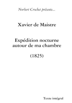 Expédition nocturne autour de ma chambre (1825)