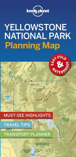 Yellowstone national park planning map (édition 2019)