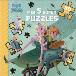 La Reine des Neiges - une fête givrée : mes 5 super puzzles