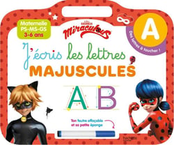 Miraculous - j'écris les lettres majuscules