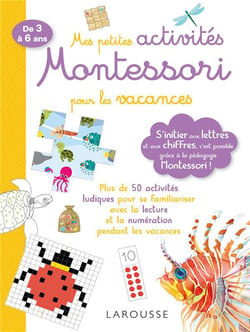 Mes petites activités Montessori pour les vacances
